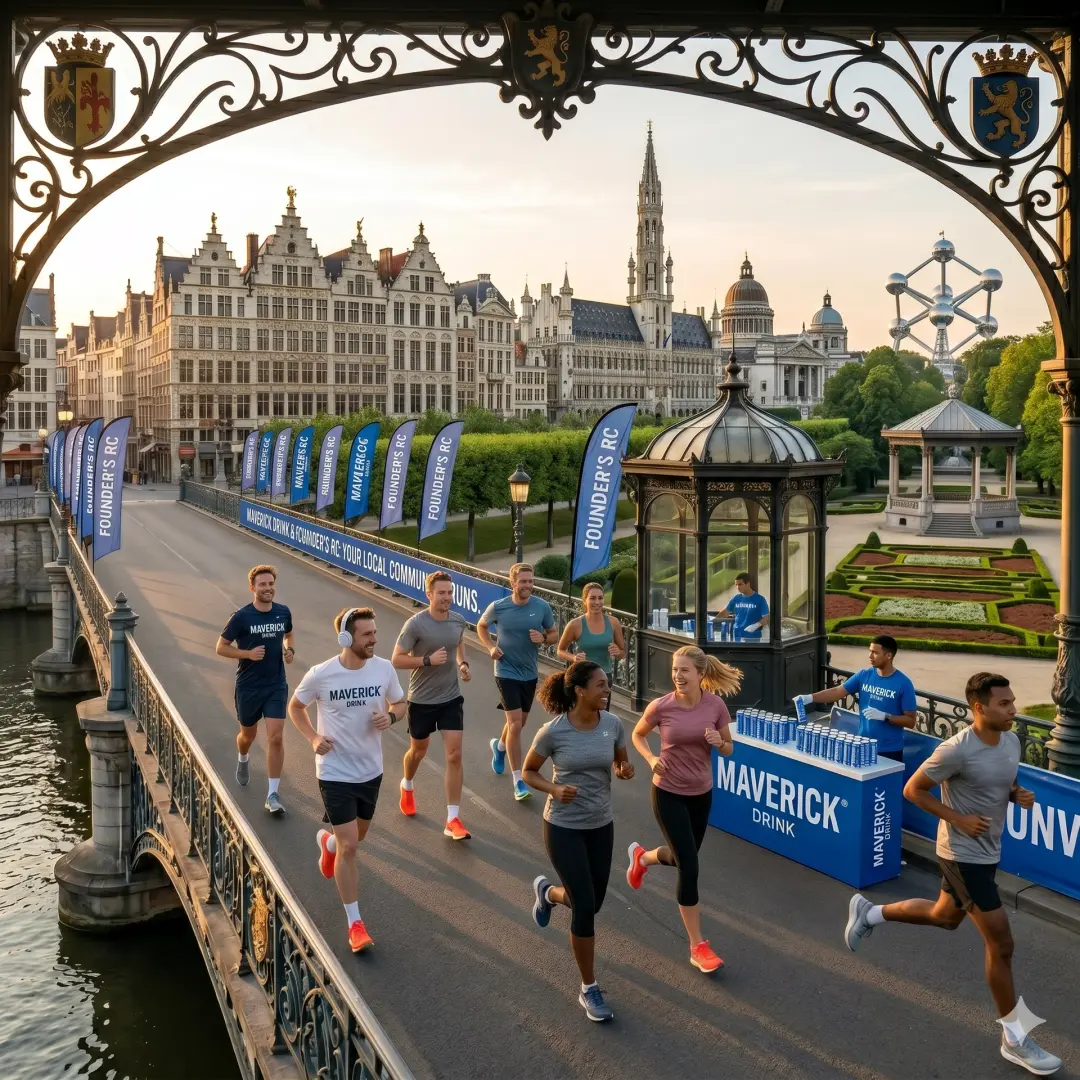 Founders Running Club :: Brussels & Maverick daily electrolytes