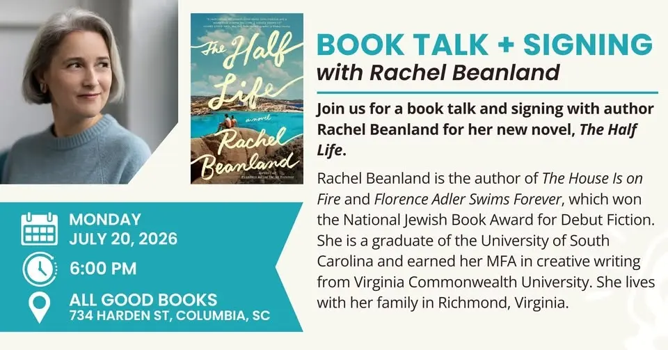 Book Talk + Signing with Rachel Beanland: "The Half Life"