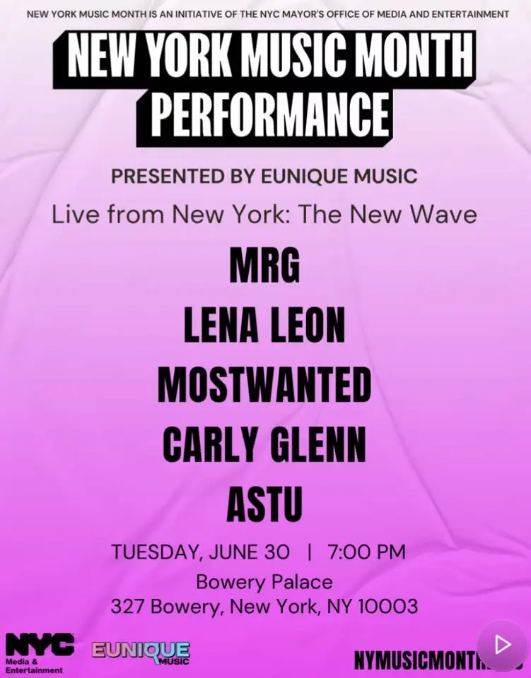 Live From New York: The New Wave (New York Music Month)