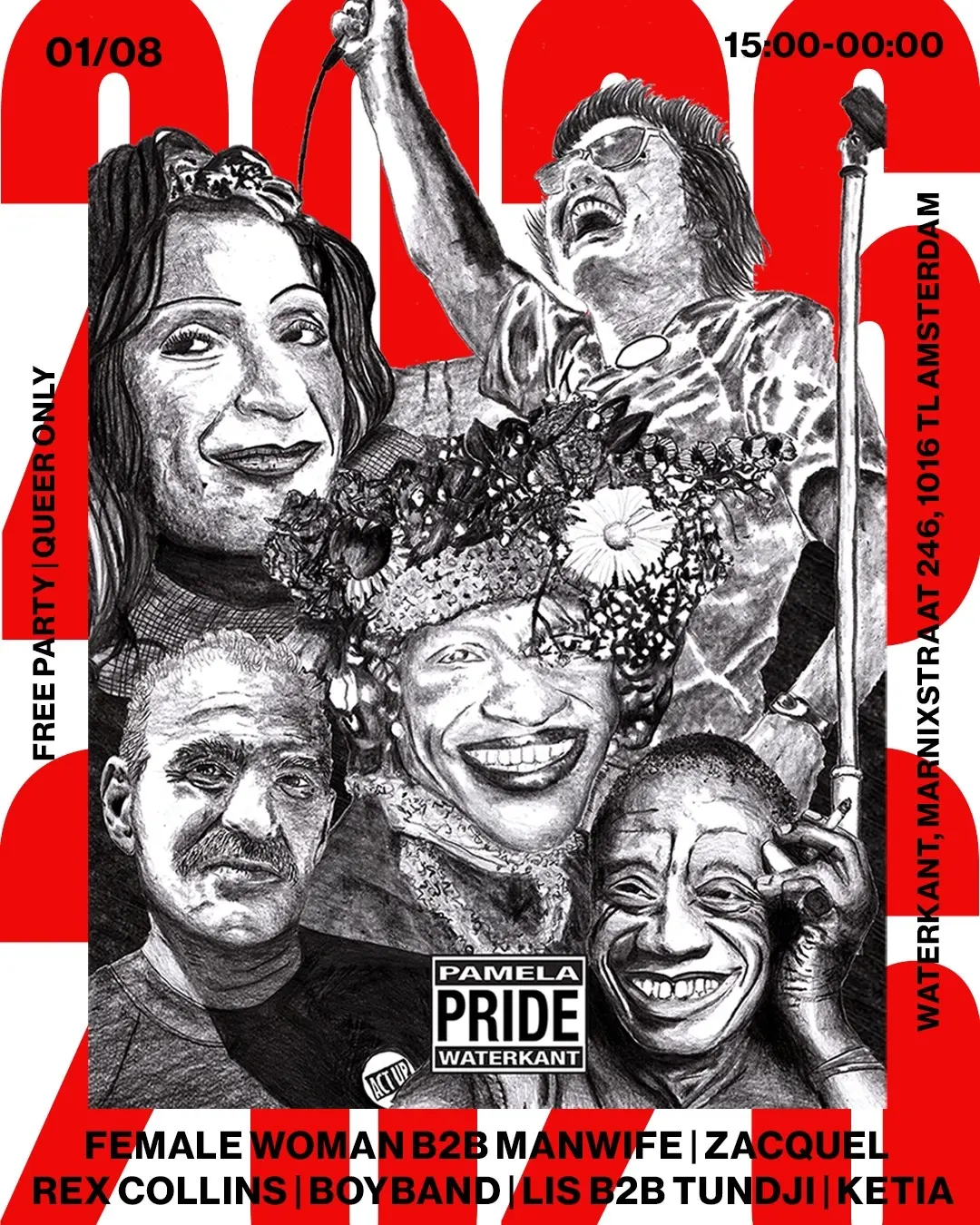 Pamela x Waterkant - World Pride