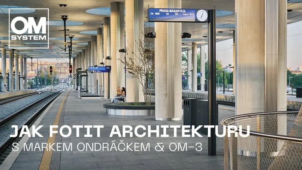 FOTO WORKSHOP | Praha - Focení architektury s Markem Ondráčkem a s OM-3