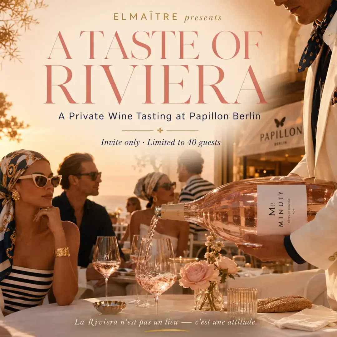 ELMAÎTRE presents: A TASTE OF RIVIERA — Une Soirée Saint-Tropez