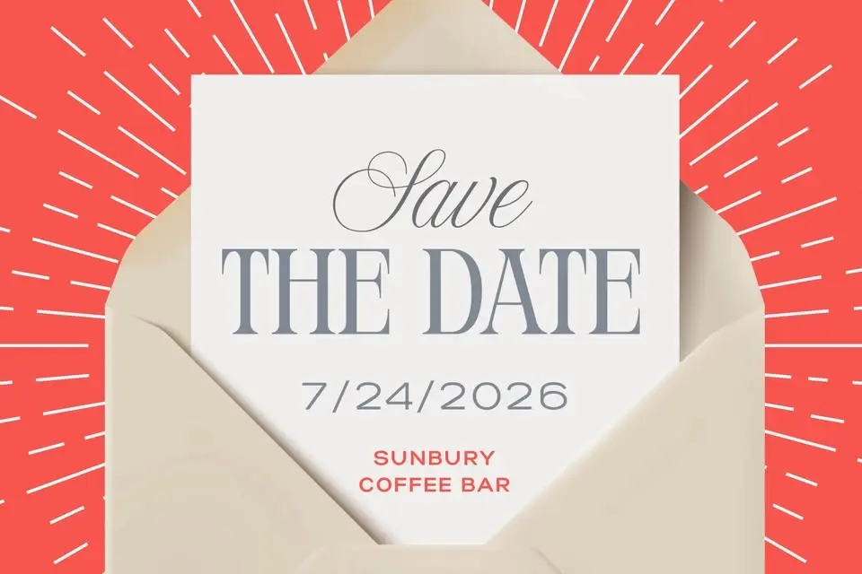 Anniversary Celebration @ Sunbury Coffee Bar