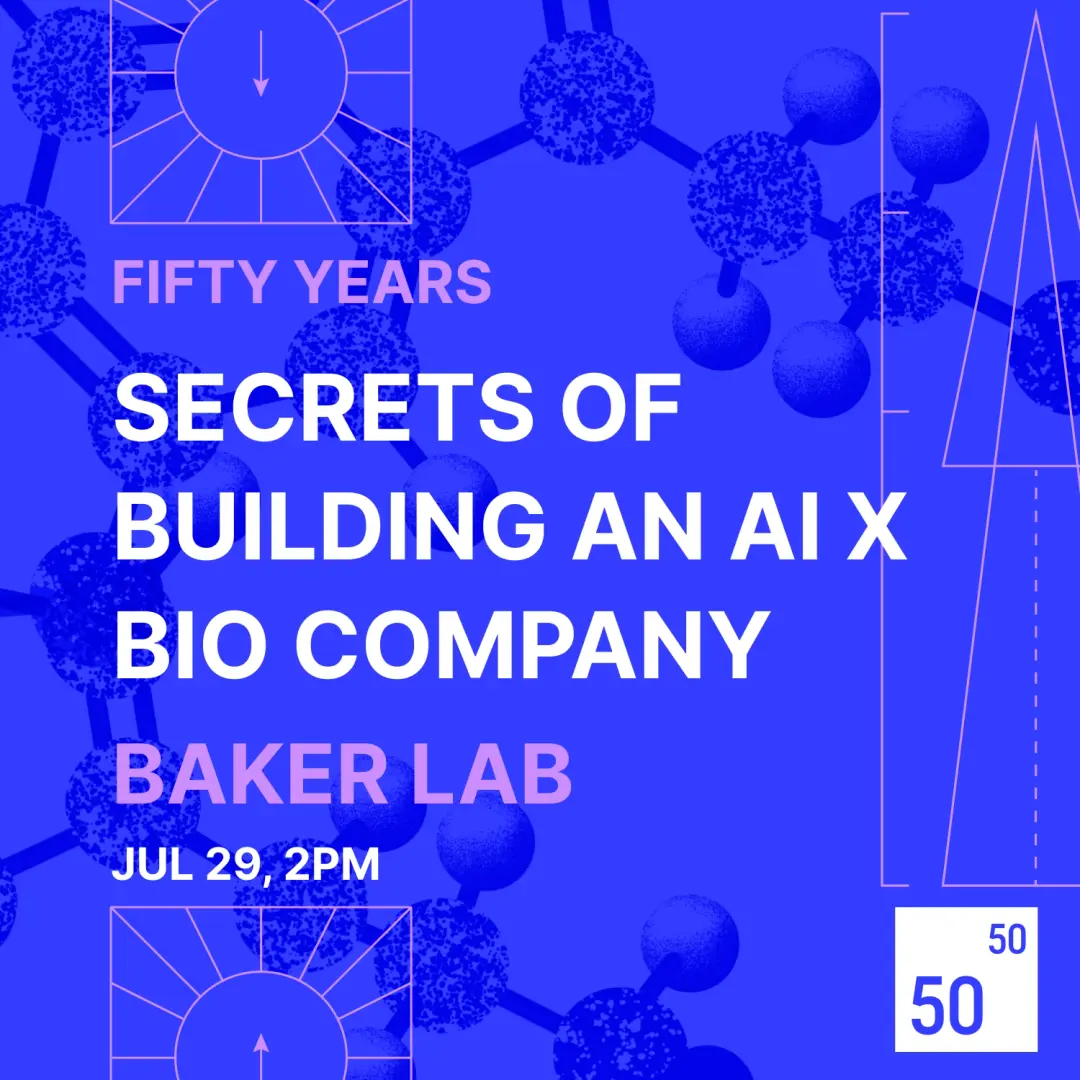Secrets of Building an AI x Bio Company