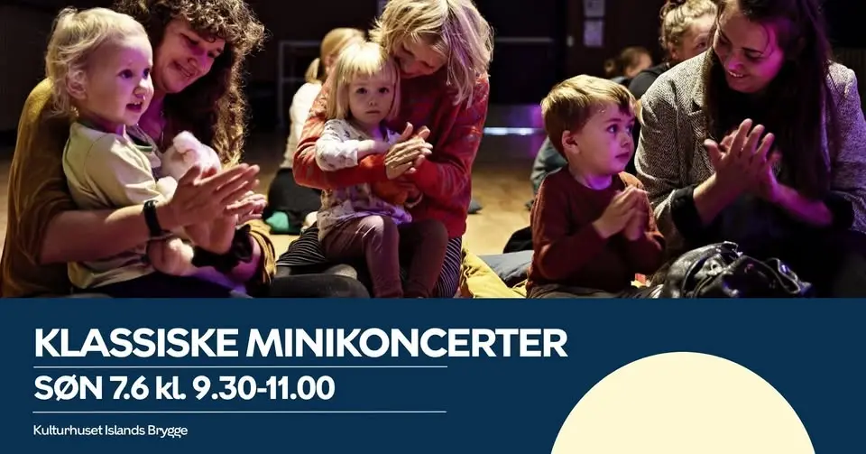 Klassiske minikoncerter for små lyttere