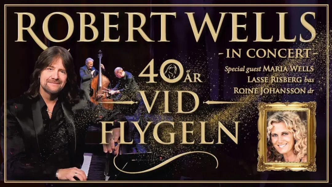 ROBERT WELLS - 40 år vid Flygeln