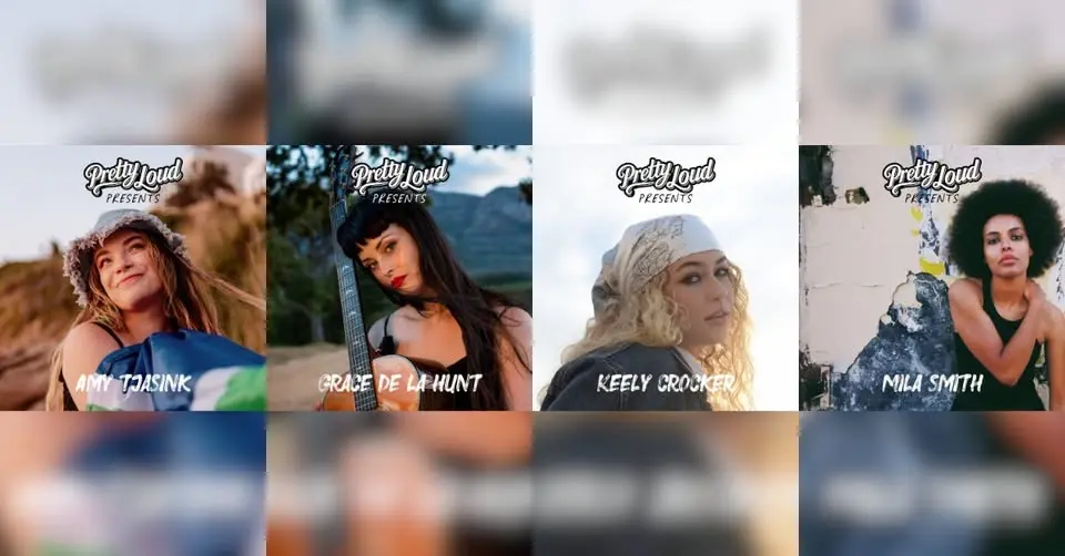 Pretty Loud Presents: Keely Crocker, Grace De La Hunt, Mila Smith & Amy Tjasink this Women’s Day