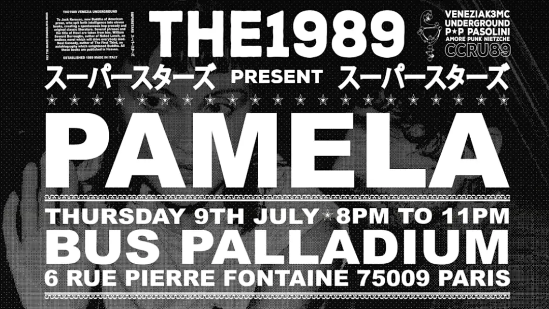 Pamela. Au Bus Palladium