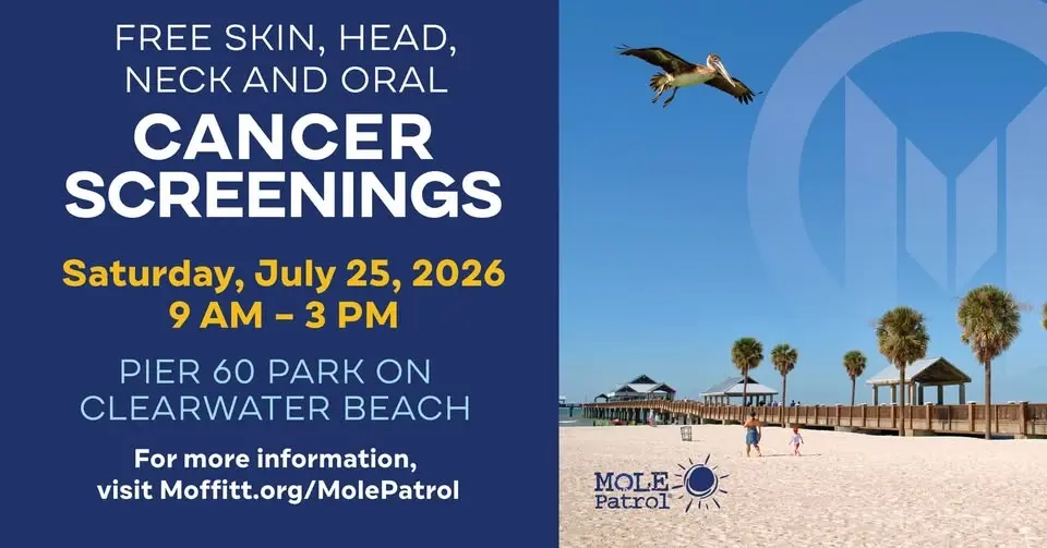 Free Cancer Screenings on Clearwater Beach