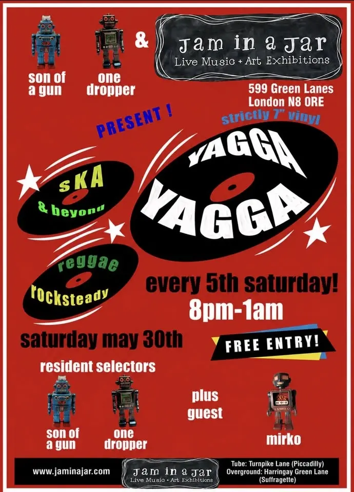 Yagga Yagga with residents selectors Paul & Marcello plus guest Mirko