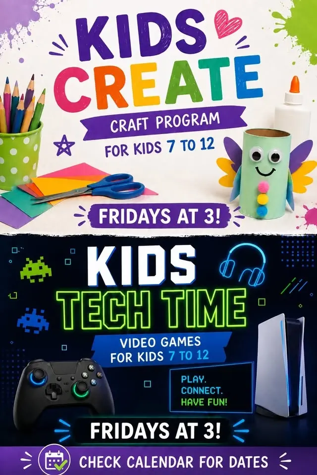 Kids Create: Summer Crafts (ages 7 to 12)