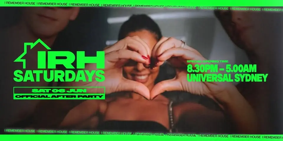 IRH SATURDAYS: Official After Party [Sat 6 Jun]