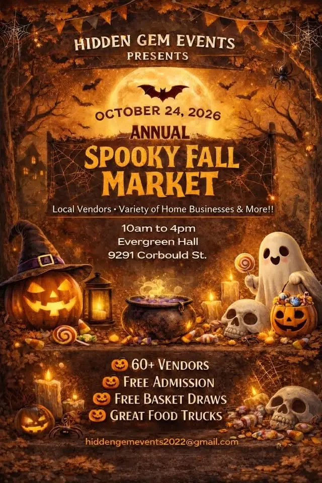 Annual "Spooky Fall" Market