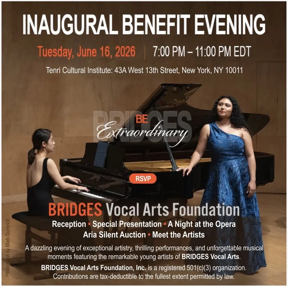 An Evening of Opera with BRIDGES Vocal Arts Foundation, Inc.
