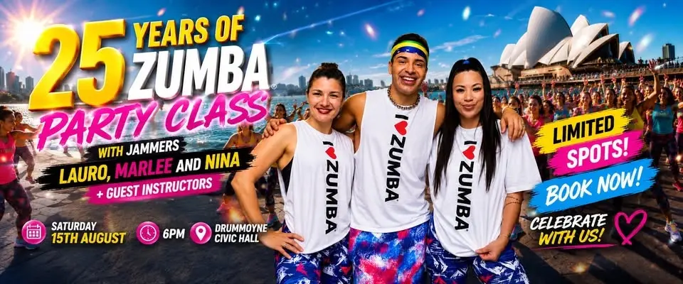 25 Years Of Zumba®️ Party Class | Sydney Edition