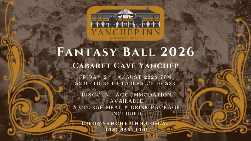Fantasy Ball Cabaret Cave Yanchep 2026 ✨