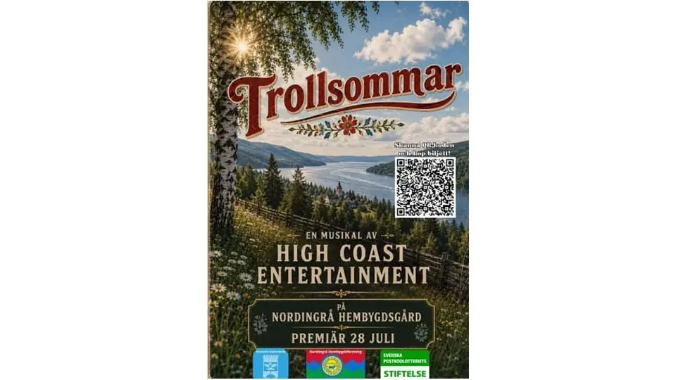 Trollsommar – en familjemusikal på Nordingrå hembygdsgård