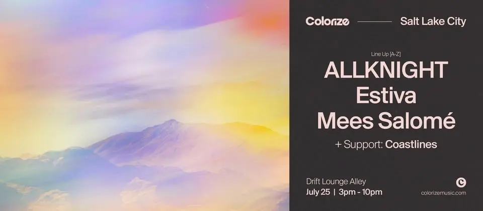 Cadence Presents: Colorize - Salt Lake City
