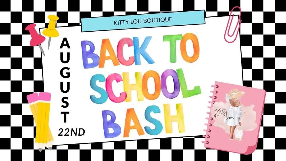 Kitty Lou Boutique Back To School Bash