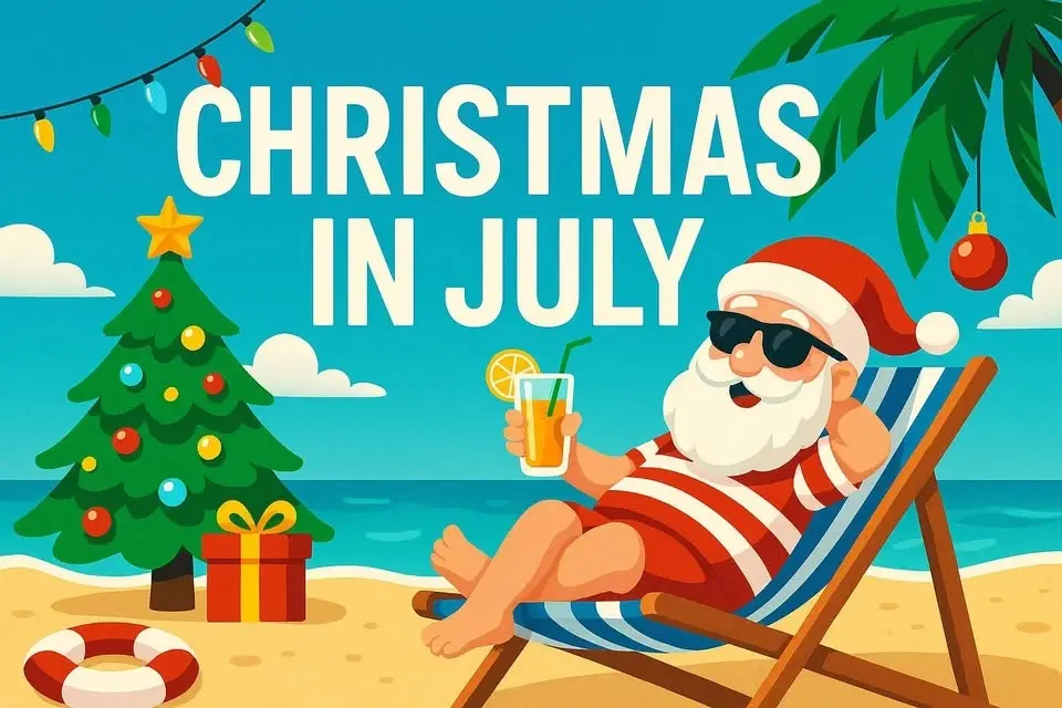 Christmas in July Senior Party