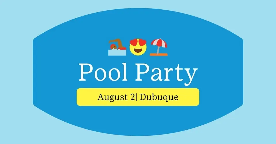 SU 754 GIRL SCOUT SUMMER STAY-CAY POOL PARTY➡️FLORA POOL -DUBUQUE