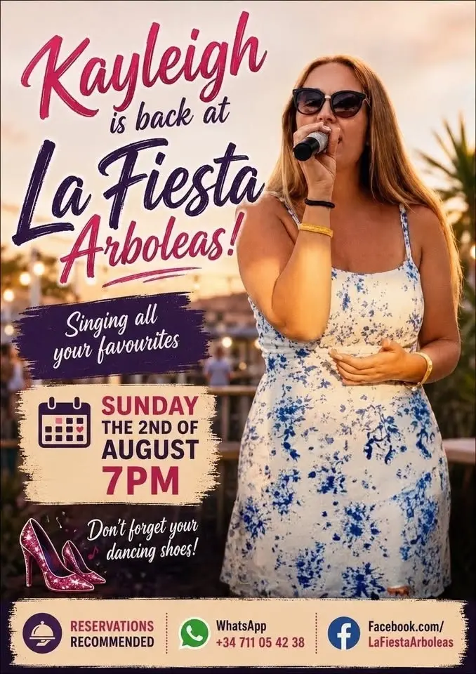 Kayleigh is back at La Fiesta!