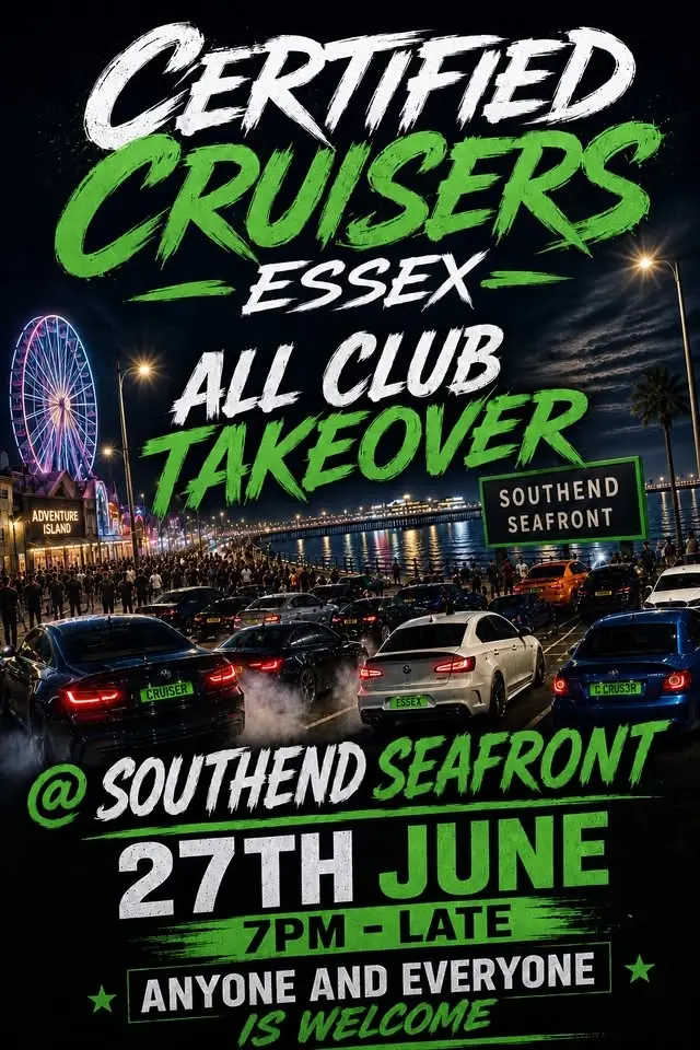 Certified Cruisers Essex All Club Takeover 