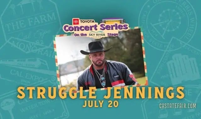 Struggle Jennings at the 2026 CA State Fair