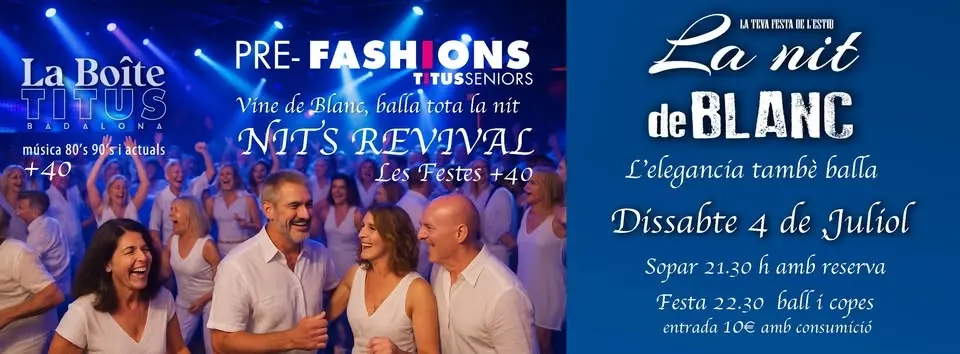 Festa La Nit de Blanc by Pre-fashions