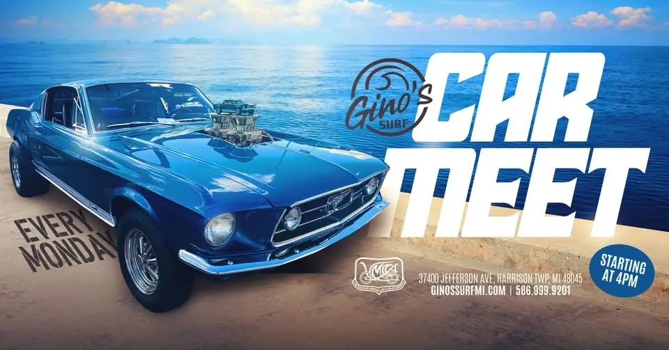 Monday Classic Car & Hot Rod Meet at Gino's Surf