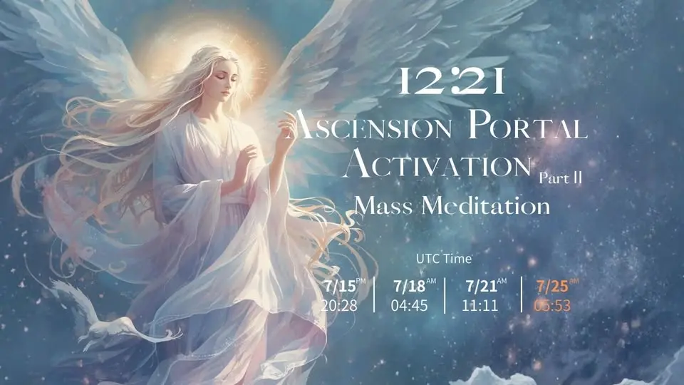 12:21 Ascension Portal Activation Part 2 - Booster Meditation