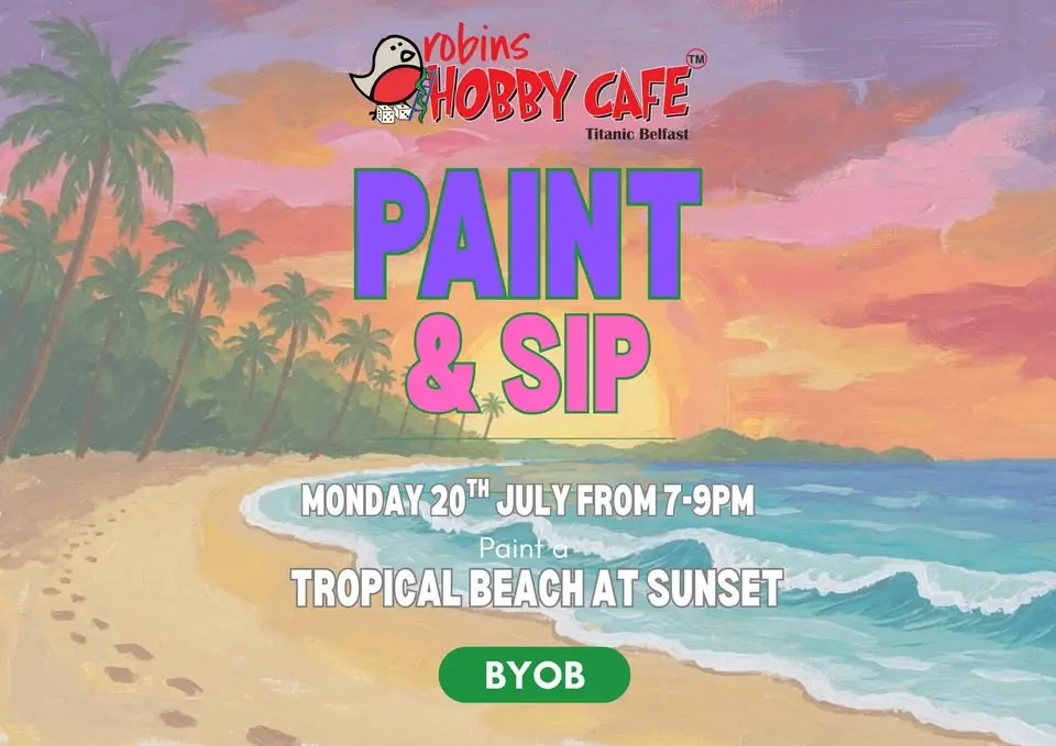 BYOB Paint and Sip - Paint a Tropical Sunset 