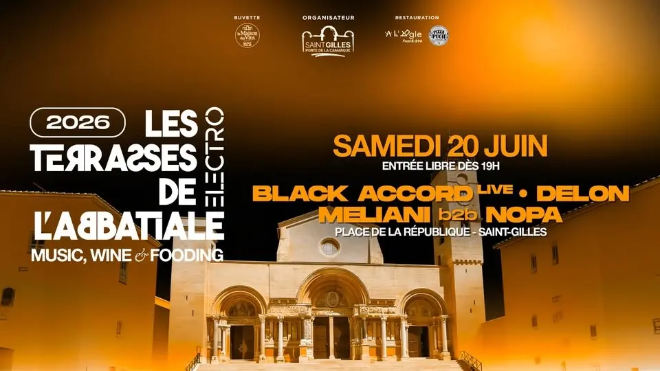 Les Terrasses Electro de l'Abbatiale - 20/06