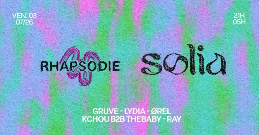 LA RHAPSODIE X SOLIA COLLECTIF