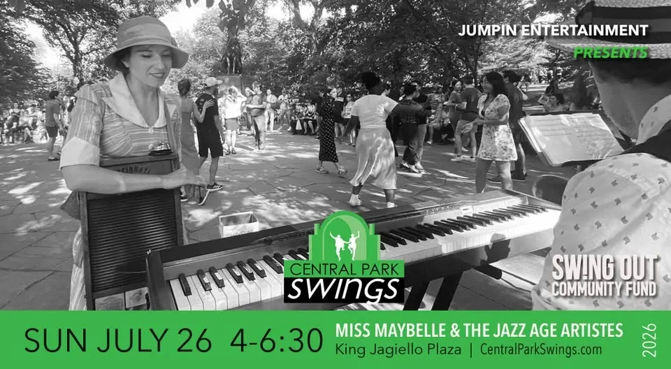 CENTRAL PARK SWINGS | MISS MAYBELLE & THE JAZZ AGE ARTISTES