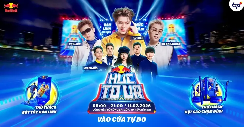 HÚC TOUR CHẶNG 2 SẴN SÀNG NỔ LỬA TẠI TP.HCM!!!