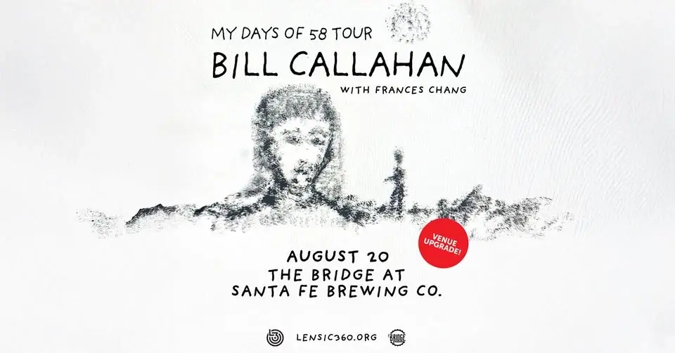 Bill Callahan - VENUE CHANGE