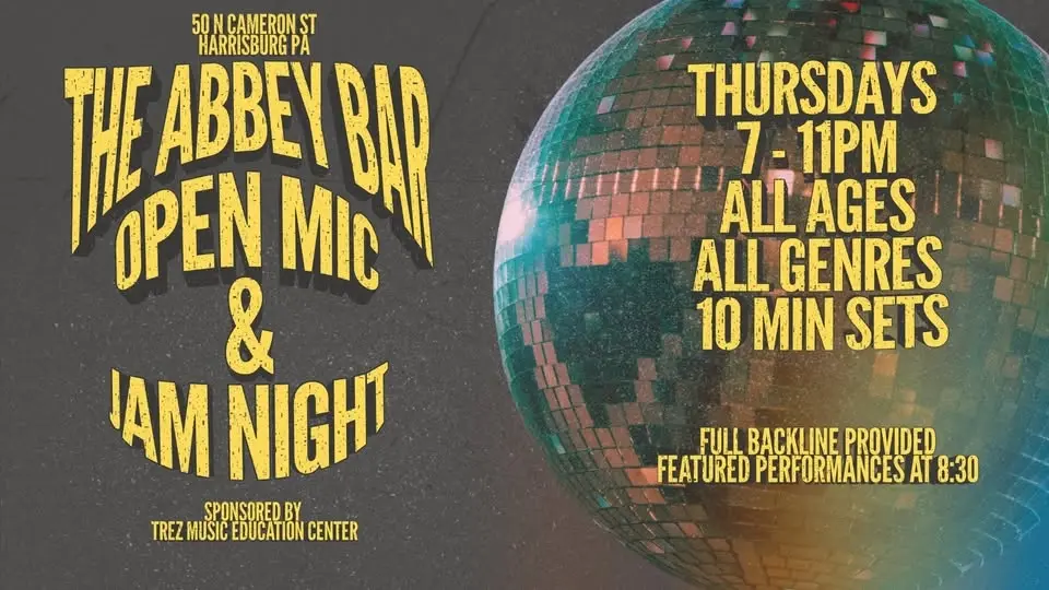Open Mic & Jam | Thursdays | The Abbey Bar