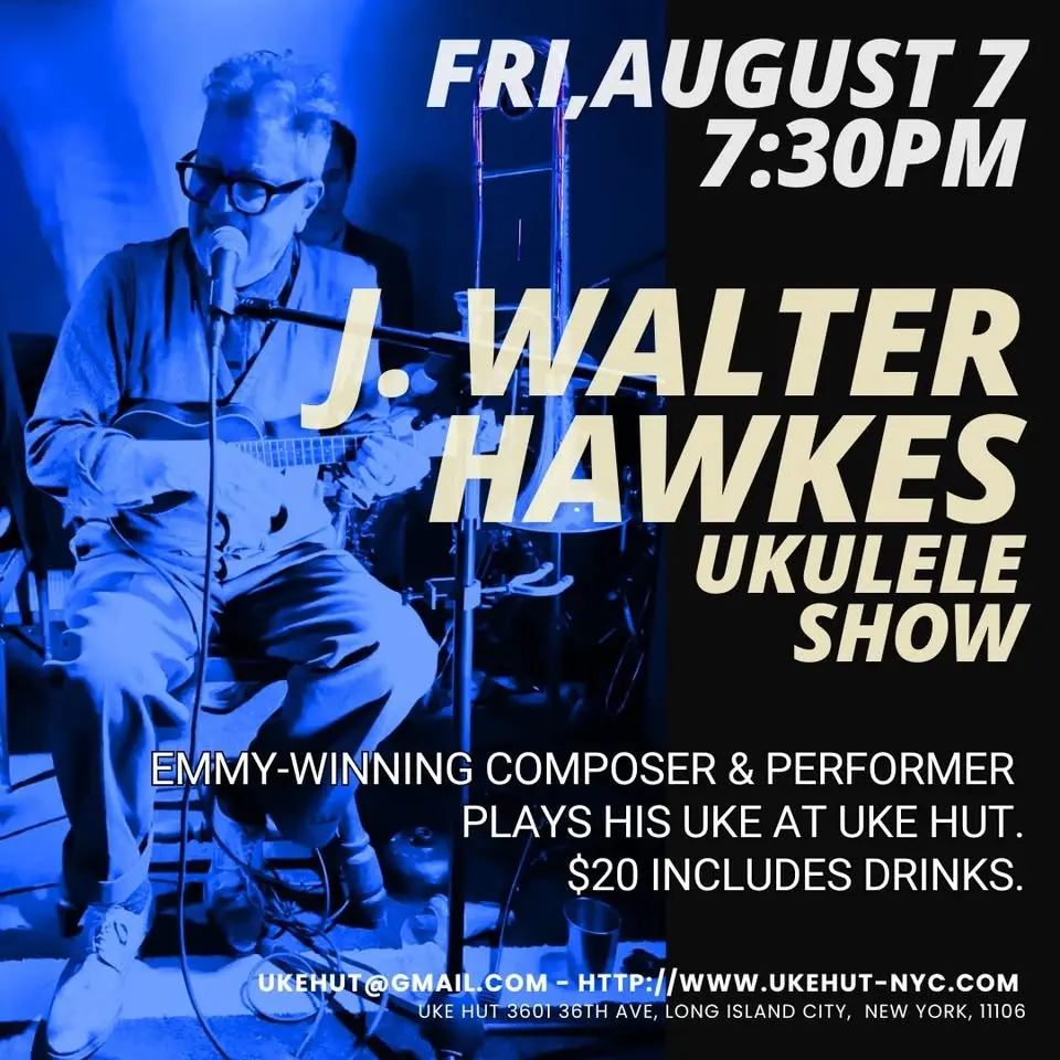 J. Walter Hawkes Ukulele Show at UkeHut