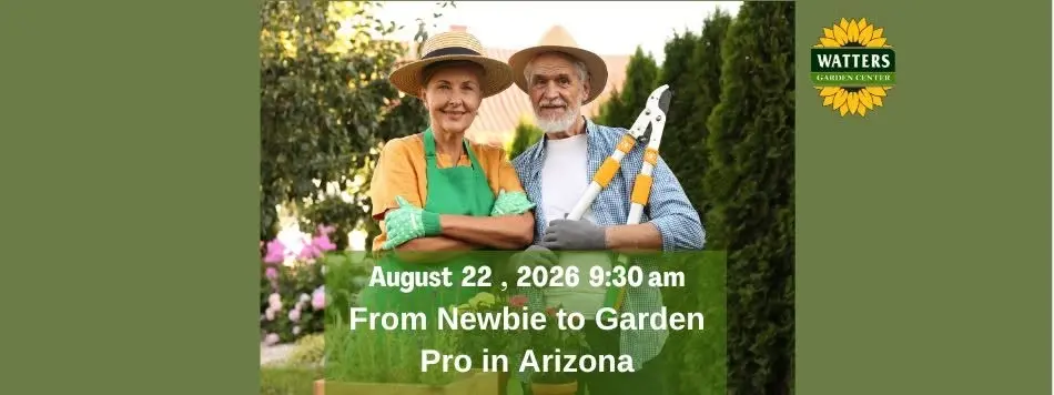 Free Garden Class: From Newbie to Garden Pro in Arizona 