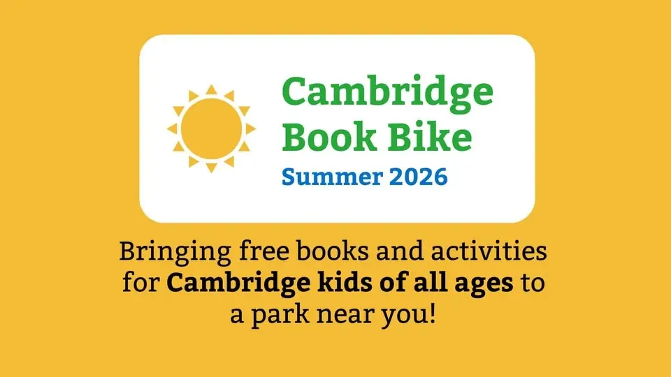 Book Bike at Danehy Park (Sherman St entrance)