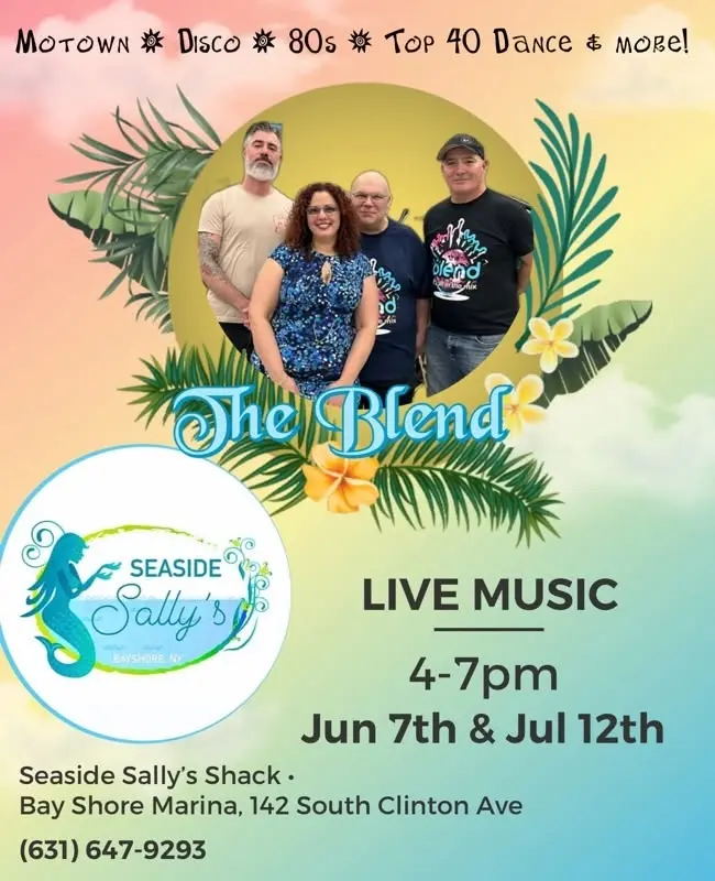 The Blend at Seaside Sally’s Shack Bay Shore Marina