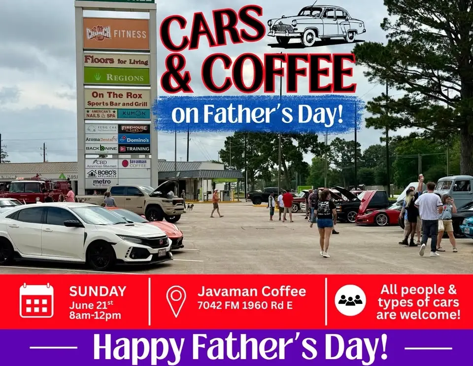 Cars & Coffee on Father's Day!