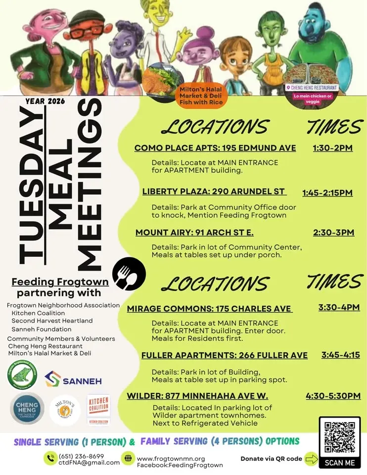 Meal Meetings: TUESDAYS (FFMM:2026)