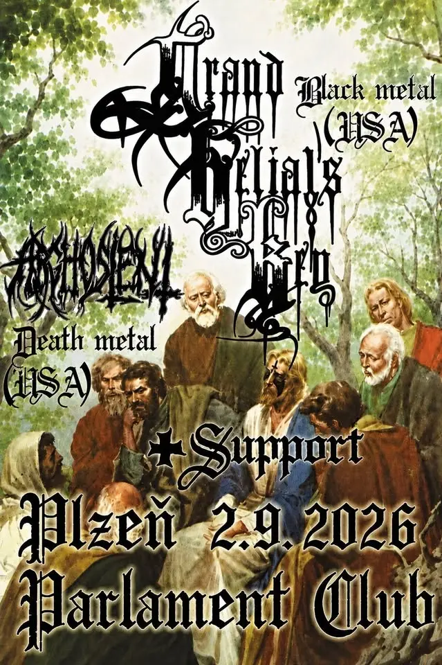 GRAND BELIAL'S KEY (USA) a ARGHOSLENT (USA) v PARLAMENTU!!!!!!
