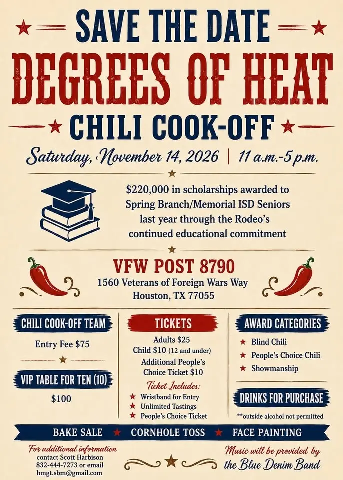 3rd Annual Degrees of Heat Chili Cook Off