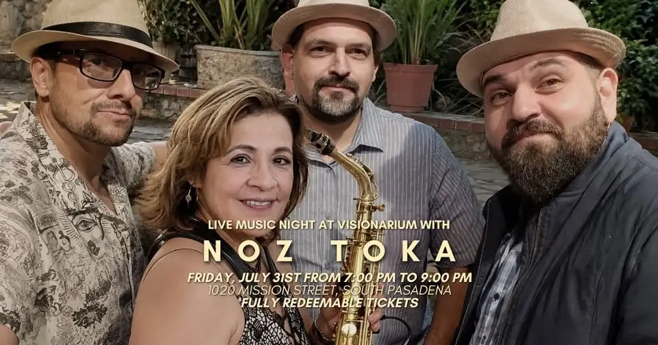 Live Music at Visionarium with Noz toka 🎷✨