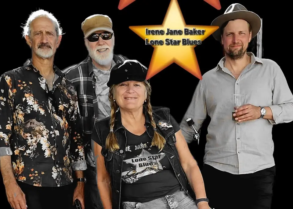 Skeppskattens Hamnkrog presenterar Irene Jane Baker Lone Star Blues 