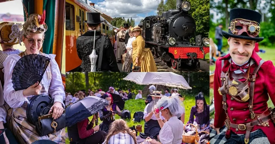 Viktoriansk picknick med tåg 2026 - Tioårsjubileum!