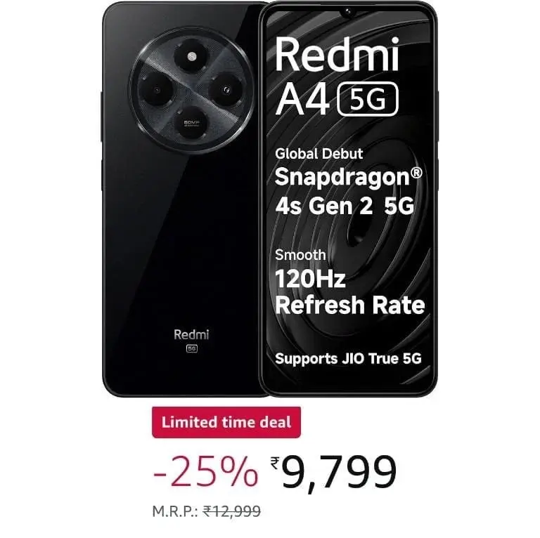 *Redmi A4 5G
